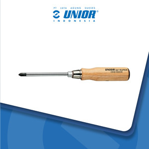 UNIOR Crosstip (PH) screwdriver with hexagon bolster - 616W