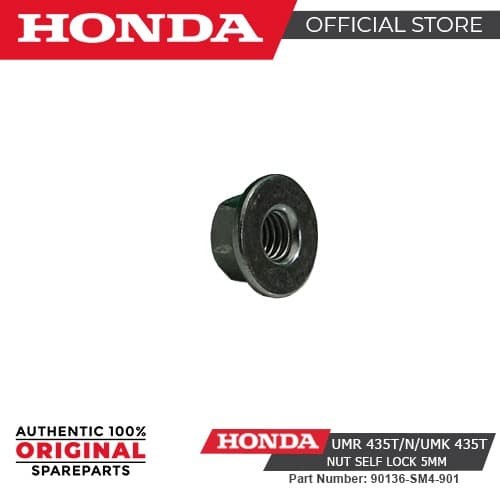 Honda UMR 435N/UMR 435T/UMK 435T Brush Cutter Nut Self Lock 5MM