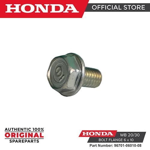 Honda WB 20/WB 30 Pompa Air Bolt Flange 6x10