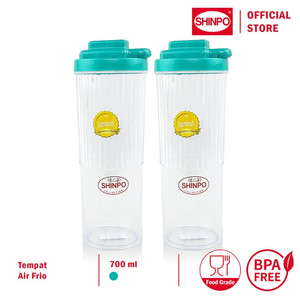 SHINPO COMBO 2 Tempat Air Minum Plastik Frio 700 ML SPO-SIP-910-K