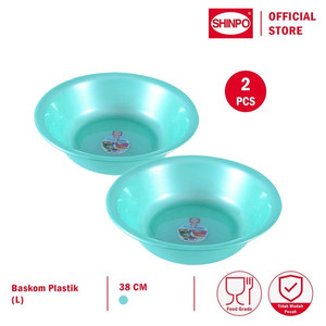 SHINPO COMBO 2 Baskom Plastik Diameter 38 CM German SPO-SIP-823-L