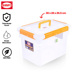 SHINPO Container Box Plastik 24L Sealfresh CB 24 Storage SPO-SIP-155-L