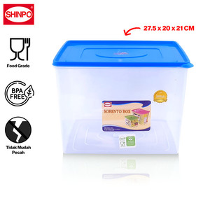 SHINPO Kotak Penyimpanan Makanan 27.5 x 20 x 21CM Sorento SPO-SIP-309L