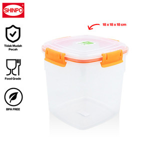 SHINPO Penyimpanan Makanan Plastik Glint Food Storage SPO-SIP-329