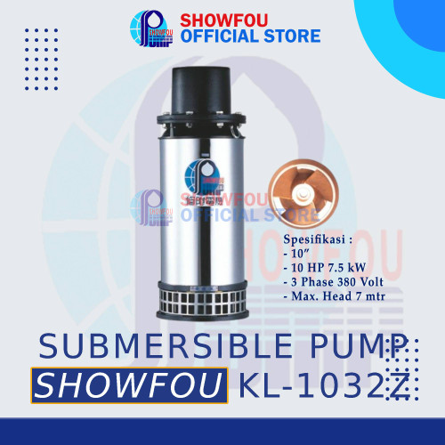 SHOWFOU Submersible Pump KL-1032Z 10 Inch