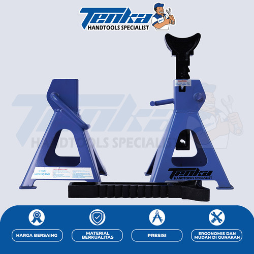 Dongkrak Mobil / Jack Stand 3 / 6 Ton Tenka