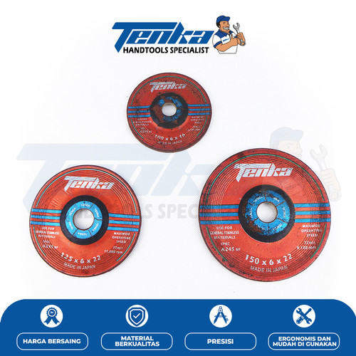 Grinding dan Cutting Wheel Untuk Baja Tahan Karat Tenka