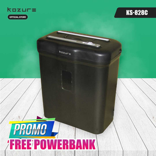 PAPER SHREDDER Penghancur Kertas Kozure KS-828C Cross Cut