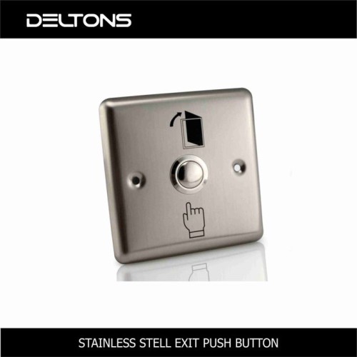 Exit Push Button Stainless steel ukuran besar Access Control