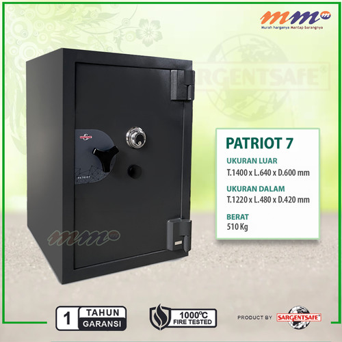 Brankas Sargent Safe Patriot 7