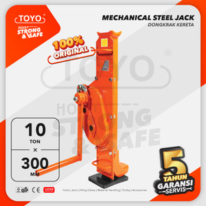 Mechanical Steel Jack / Dongkrak Kereta 10 Ton TOYO