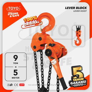 Lever Block / Lever Hoist 9 Ton x 5 Meter TOYO