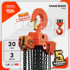 Chain Block / Takel 30 Ton x 3 Meter TOYO