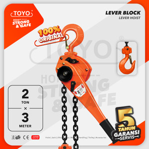 Lever Block / Lever Hoist 2 Ton x 3 Meter TOYO