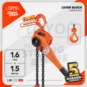 Lever Block / Lever Hoist 1.6 Ton x 1.5 Meter TOYO