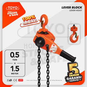 Lever Block / Lever Hoist 0.5 Ton x 1.5 Meter TOYO