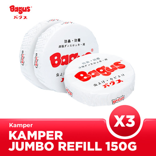 Triple Pack Bagus Jumbo Refill 150 g - Kamper