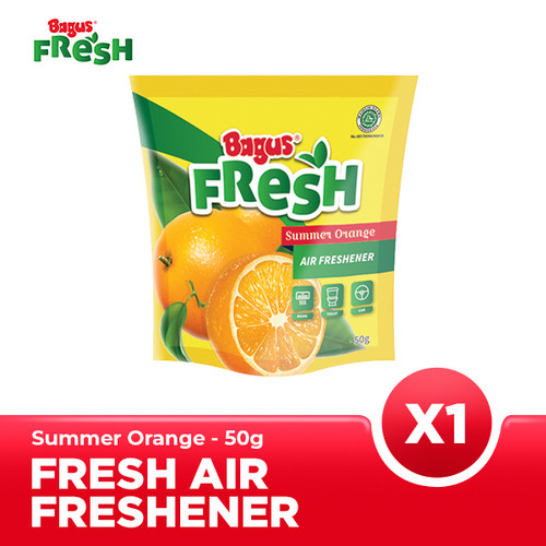 Bagus FRESH Air Freshener Pouch 50 g - Summer Orange