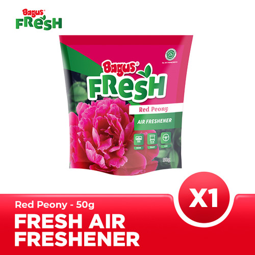 Bagus FRESH Air Freshener Pouch 50 g - Red Peony