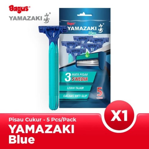 Bagus Yamazaki Blue 5's Razor - Pisau Cukur Swedia