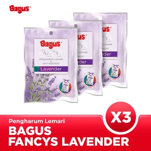 Triple Pack Bagus Fancys Lavender