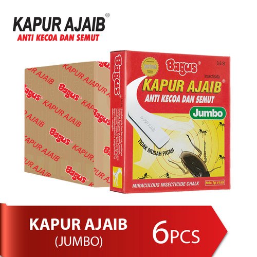 [MINI PACKS] Bagus Kapur Ajaib Jumbo 6s (6 box)