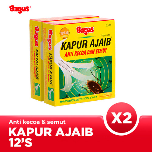 TWIN PACK - Bagus Kapur Ajaib 6's