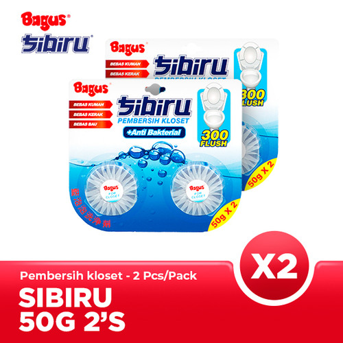 TWIN PACK - Bagus Sibiru 50 Gr x 2 (Pembersih Kloset)