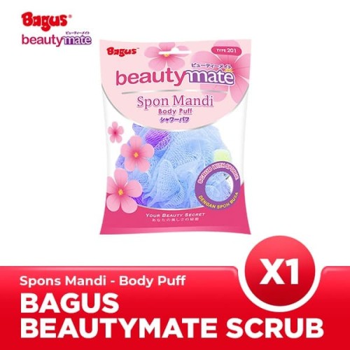 Bagus Beautymate Spons Mandi with Sponge