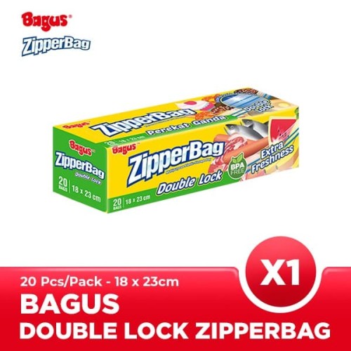 Bagus ZipperBag 18 CM X 23 CM 20's