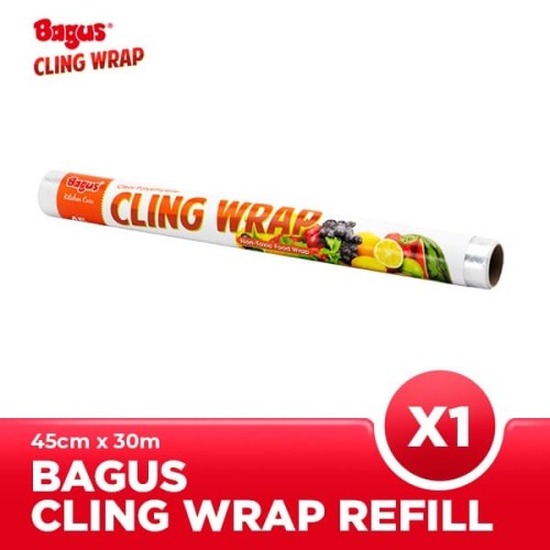 Bagus Cling Wrap Refill (45 CM X 30 M) [Polyethylene / Non-PVC]