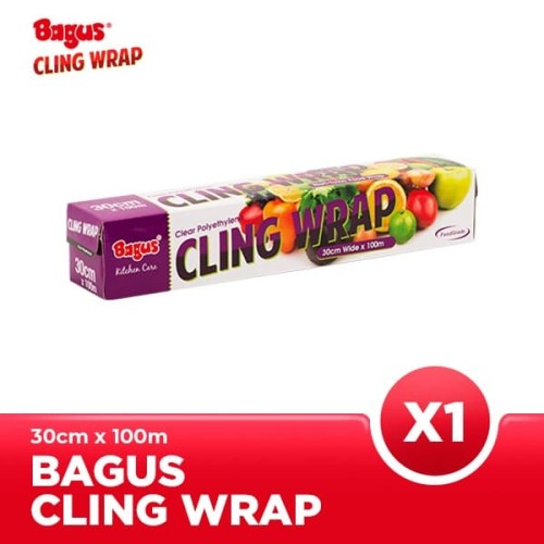 Bagus Cling Wrap Box (30 CM X 100 M) [Polyethylene / Non-PVC]