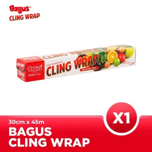 Bagus Cling Wrap Box (30 CM X 45 M) [Polyethylene / Non-PVC]