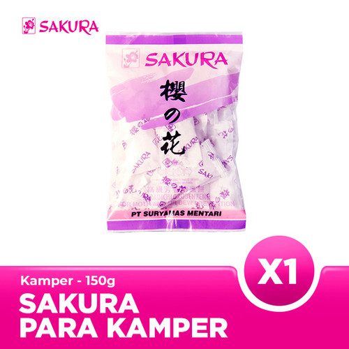 Sakura Para Kamper 150 gr - Warna Kemasan Random