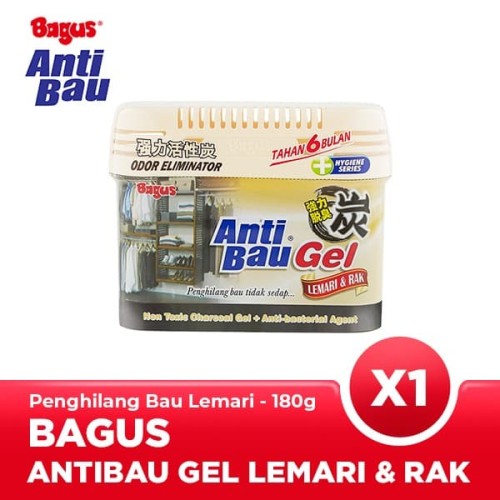 Bagus Anti Bau Gel Lemari & Rak 180 gr