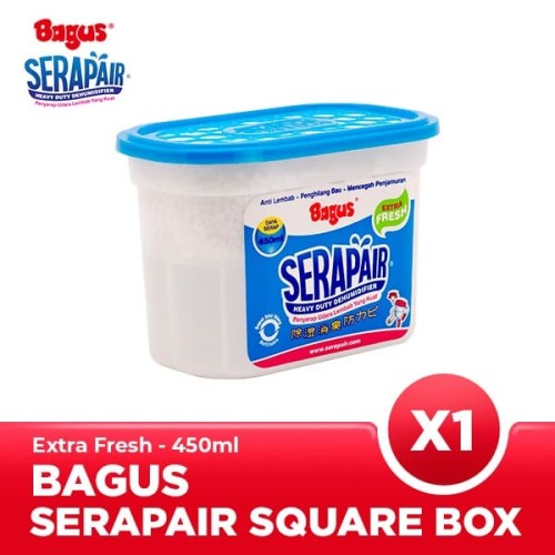 Bagus Serapair Square Box 450 ml Extra Fresh