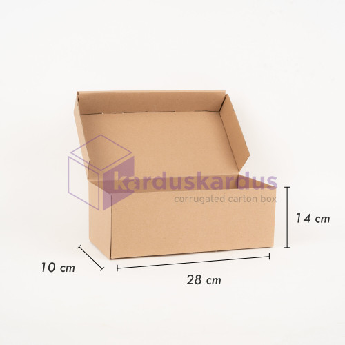 KARDUS SEPATU | BOX | KARTON PACKING ( 28 x 14 x 10 )