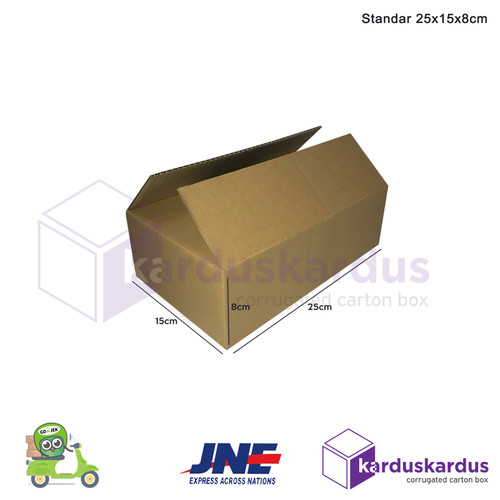 KARDUS | BOX | KARTON PACKING ( 25 x 15 x 8 )