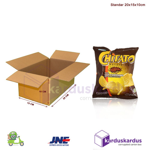 KARDUS | BOX | KARTON PACKING ( 20 x 15 x 10 )