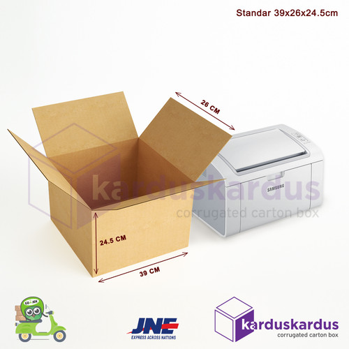 Kardus - Karton - Box Polos - 39x26x24.5