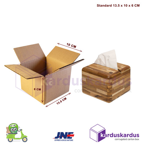 Kardus - Karton - Box Polos - 13.5x10x6