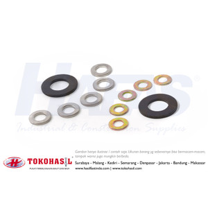 Ring Plat M6 x 18 x 1.0 (kuning) | Washer Plate WP