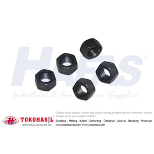 Hex Nut HT UNC 1/2" inch - G5 (Mur Segienam Baja Class 8)