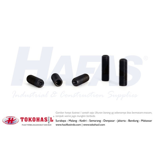 Hex Socket Set Screw 1/2 x 1 1/2" - 12T (Baut L Tanam 12.9)