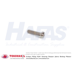 Machine Screw JP M6 x 50 (stainless steel) | Sekrup, Baut