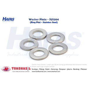 Ring Plat SUS304, M24 (stainless steel) | Washer Plate WP