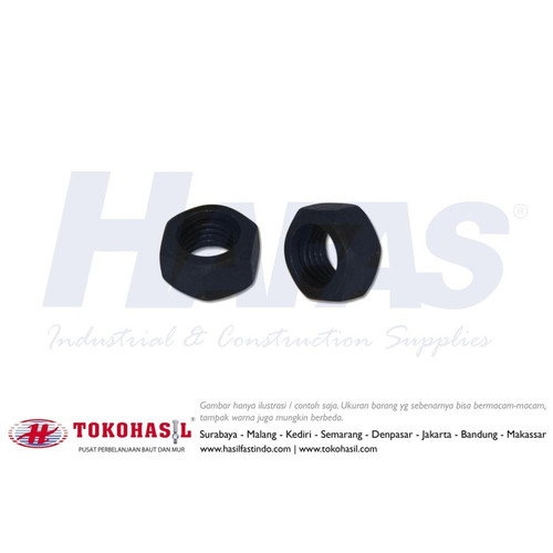 Mur Baja A325 1 1/4 inch (Hitam) / Hex Nut HT 2H 1 1/4" - 7T