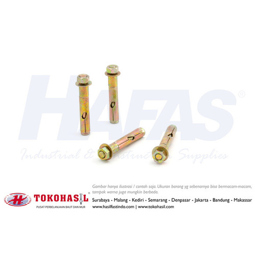 Dyna Bolt M10 x 75 (Dynabolt 10x75 / Baut Beton M10x75) - ECERAN