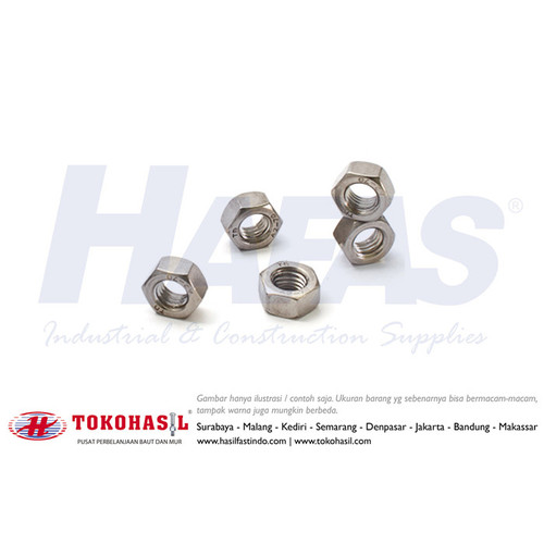 Mur Stainless Steel A2 M 8 / Hex Nut SS304 M8 - P1.25