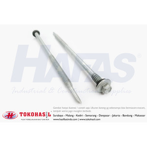 Sekrup HWH Drilling Screw #14x160 - Mechanical Galvanized Class 4 / C4